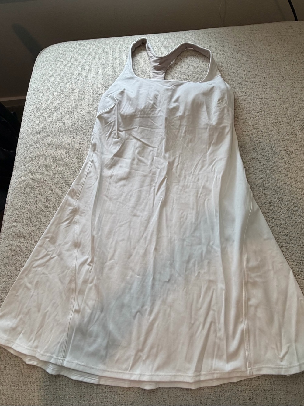 lululemon athletica White Racerback Tennis Dress